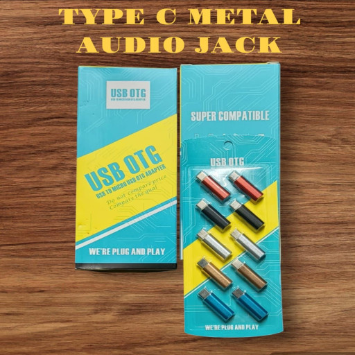TYPE C METAL AUDIO JACK