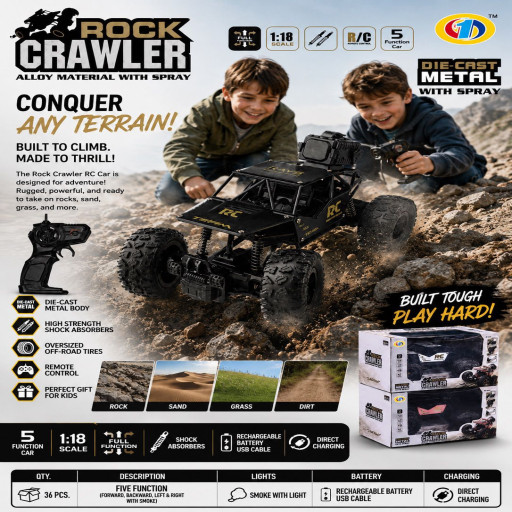 ROCK CRAWLER RC CAR