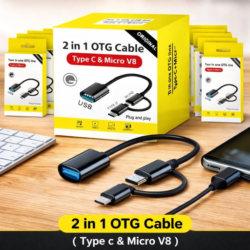 TWO IN ONE OTG CABLE
