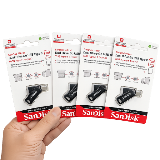 64GB Dual Drive  Pendrive (Type-C OTG)