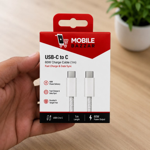 MB USB-C TO C CABEL (1YEAR WORANTY)